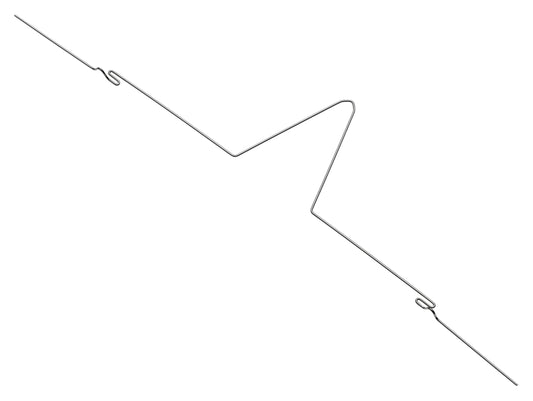 Titanium-Spange (10er-Pack, ø 0.40)