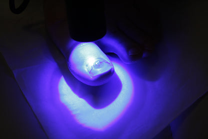 LED lamp Blue Light &amp; 2× Blue Light gel dosing syringe (3ml)
